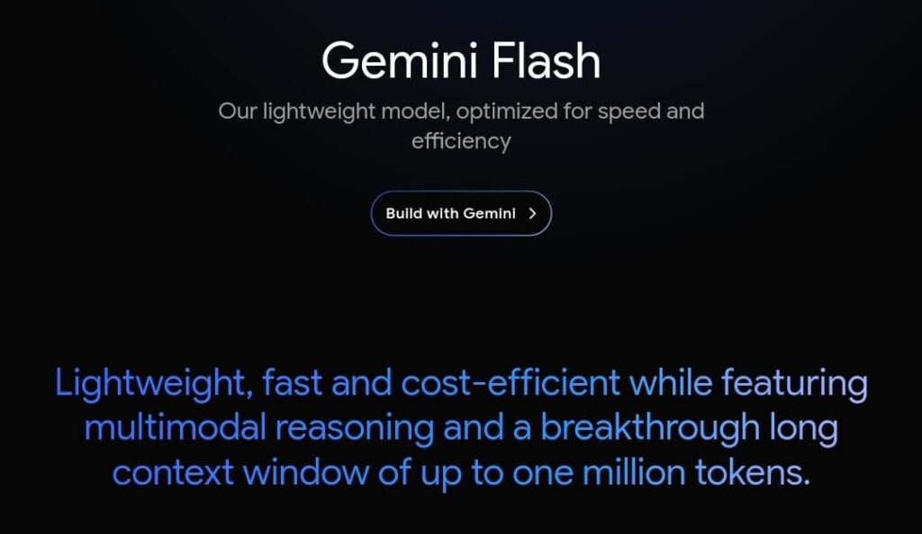 What is Gemini Flash 1.5? 